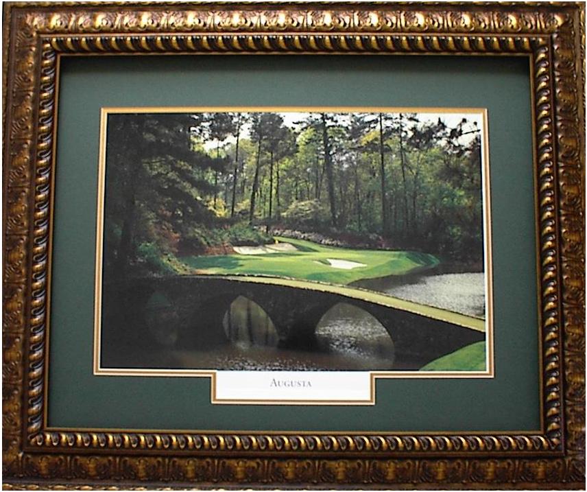 Augusta National Bronze Frame Forrest Green